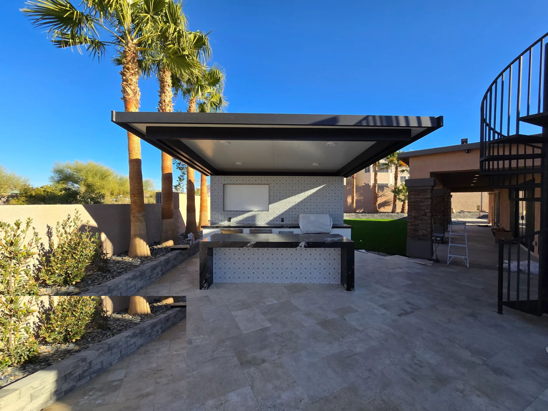 Outdoor kitchen & BBQ