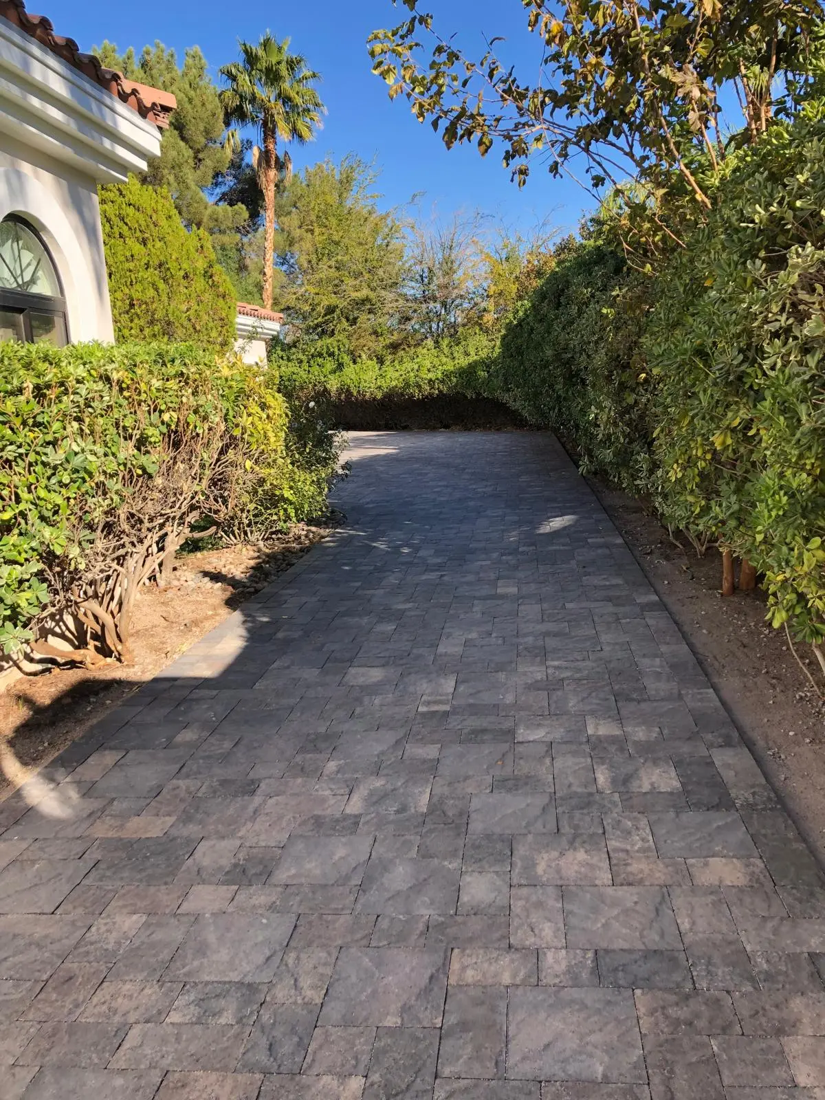 Paver walkway